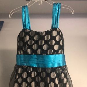 Black and White Polka Dot Party Dress (Speechless)